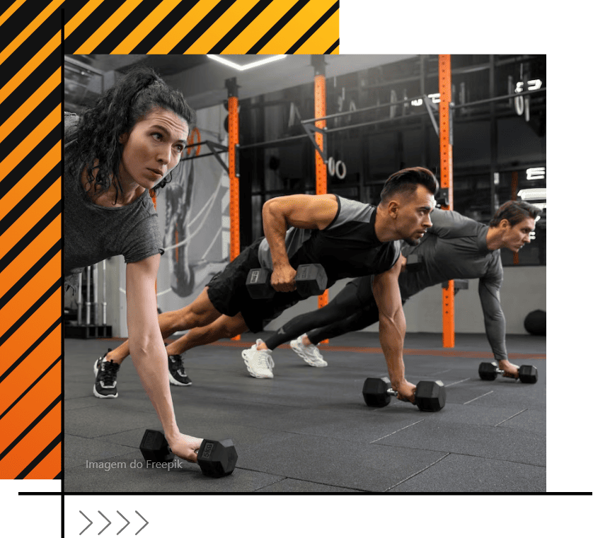 Pessoas treinando crossfit